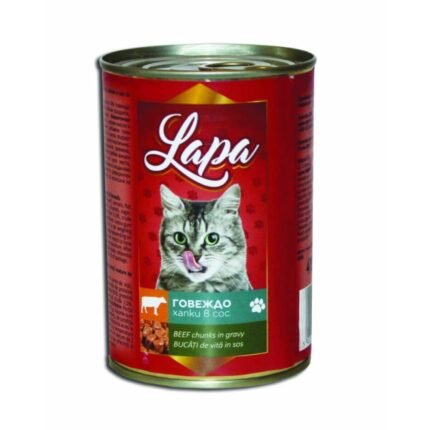 Lapa консерва за котки различни видове 415 гр.