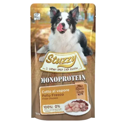 Stuzzy Monoprotein Chicken с прясно пилешко месо, 150 гр.