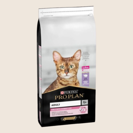 Purina Pro Plan Delicate Digestion храна за котки с чувствителна храносмилателна система с пуешко 10 кг