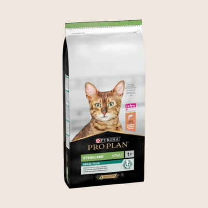 Purina Pro Plan Sterilised храна за кастрирани котки със сьомга 10 кг.