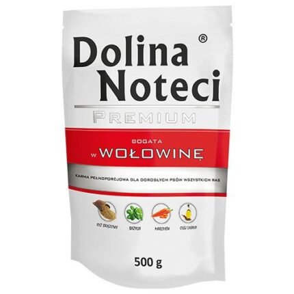 Dolina Noteci Premium Dog Beef пауч за кучета с говеждо, 500 гр