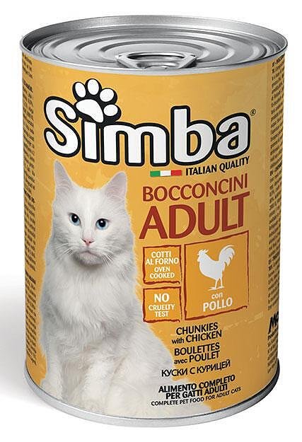 Simba консерва за котки с пиле,  720 гр.