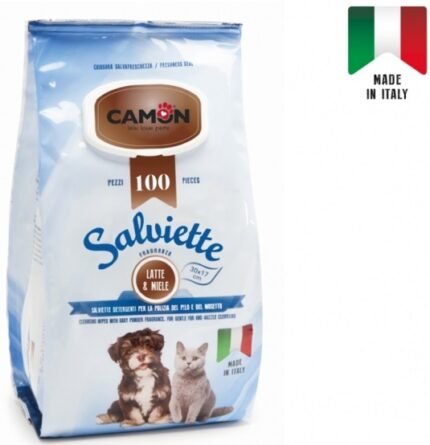 Camon Milk&Honey мокри кърпи с мед и мляко 100 бр