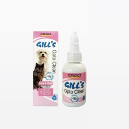 Croci Gill's Opto-Clean лосион за почистване на очи при кучета и котки - 50мл