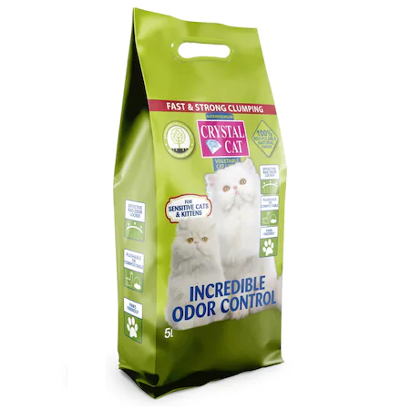 crystal cat odor control 5 l