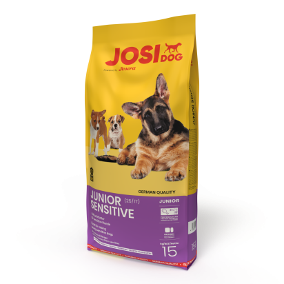 JosiDog Junior Sensitiv храна за падрастващи кучета с чувствителен стомах 15 кг