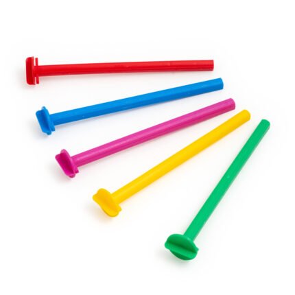 Пластмасова кацалка за птици в различни цветове