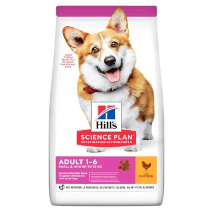 Hill's Science Plan Small & Mini Adult с пилешко 1.5кг