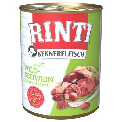 Rinti Adult Wild Boar консерва за кучета с глиганско месо, 800 гр.