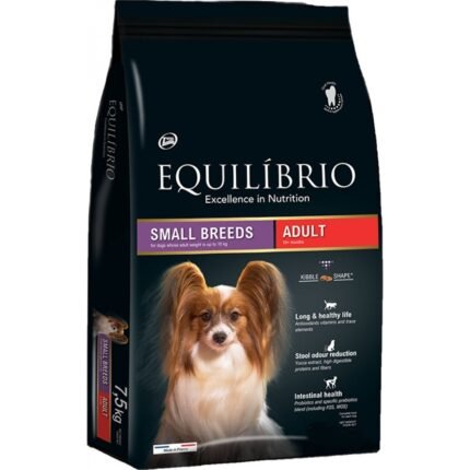 Equilibrio Adult Dog Small Breeds  храна за кучета от дребни и мини породи 7.5 кг
