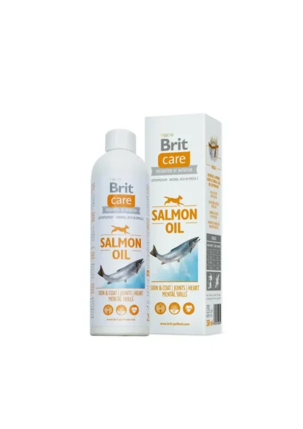 Brit Care Salmon Oil Масло от сьомга за красива козина и здрава кожа 250 мл