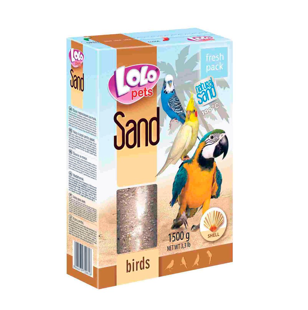 Lolo piasak za ptici 1.5kg