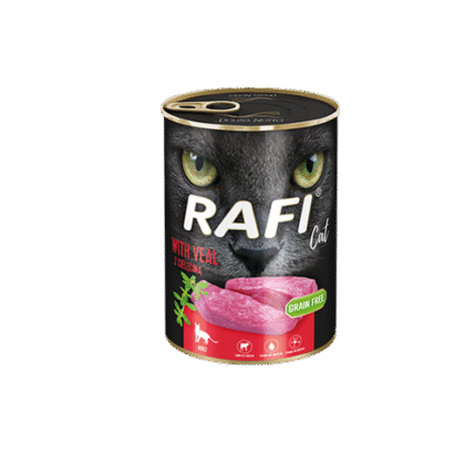 Rafi Cat Veal консерва за котки с телешко, 400 гр