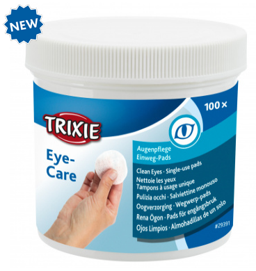 TRIXIE ТАМПОНИ ЗА ОЧИ ЗА ЕДНОКРАТНА УПОТРЕБА 100бр