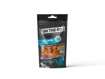 Оn The Go хипоалергенно лакомство за котки със сьомга 25гр