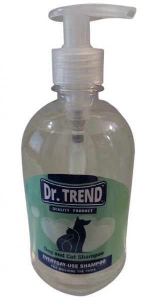 Dr. Trend Шампоан за Куче/Коте за ежедневна употреба и миене на лапите 500 мл