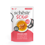Schesir Супа за котка Сьомга и моркови 40 гр