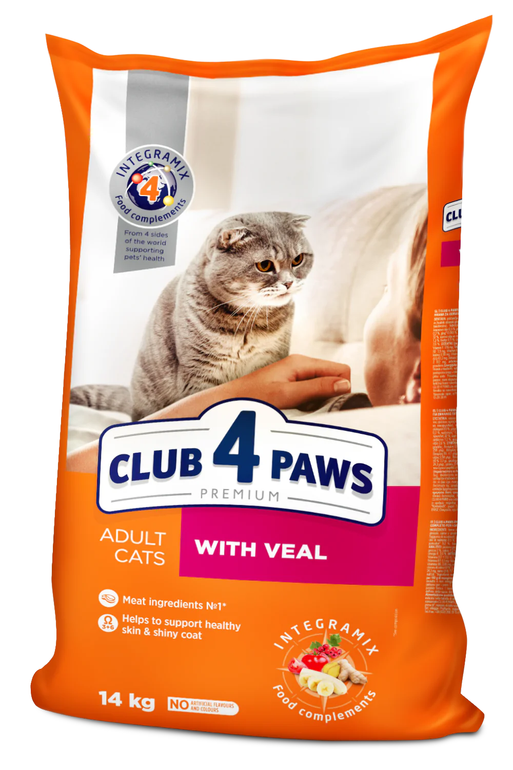 C4P_Cat_Adult_Dry_Veal_14kg