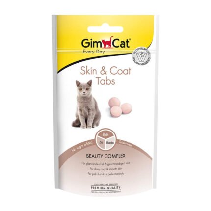 GimCat Skin & Coat Tabs Таблетки за кожа и козина 40гр