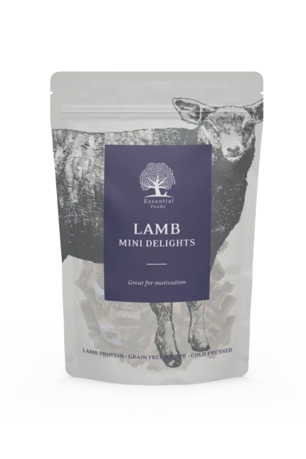 ESSENTIAL Foods Mini Delights лакомство за куче с агне 100гр