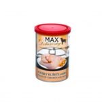 Консерва куче MAX пилешки парчета с моркови SOKOL FALCO 400гр.