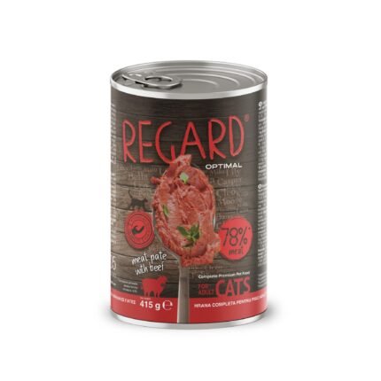 REGARD OPTIMAL Cats Пастет за коте с говеждо 415гр.