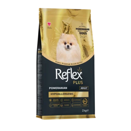 Reflex Plus Breed Series Pomeranian Adult 2kg Супер премиум храна за израснали Померани 2кг