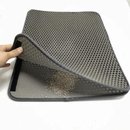 Linda Clean Paws Килимче за котки за почистване на лапичките при излизане от тоалетната, 40x55 см