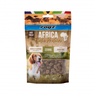 Rogz Africa Exotic protein лакомства MOBILITY със Зебра 100гр