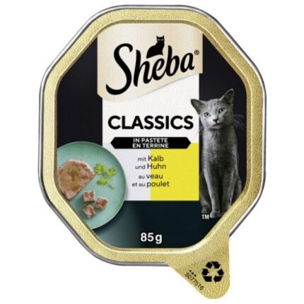 Sheba Classic Пастет телешко и пиле 85г
