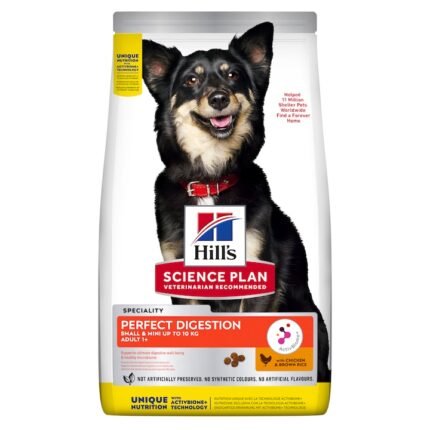 Hill`s SP Perfect Digestion Adult Small & Mini Храна за израснали кучета от мини породи с чувствително храносмилане