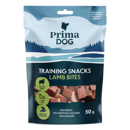 Prima Dog Training Snacks Lamb bites 50 g Лакомство с агнешко месо 50 гр.