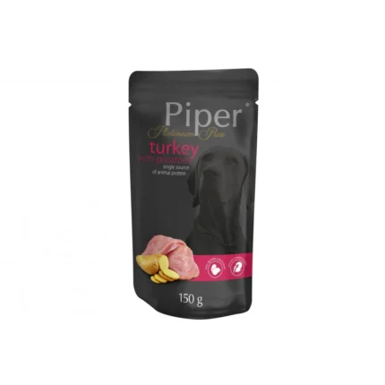 Piper Pure Adult thurkey пауч за кучета с пуйка 150 гр.