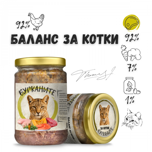 Burkanite za kotka баланс