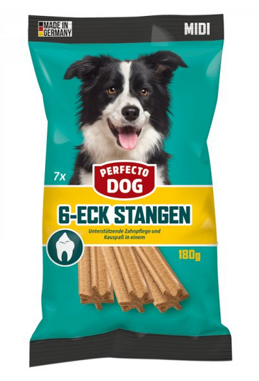 Perfecto Dog Dental Snack Дентални пръчици за израснали кучета от средни породи 7 бр