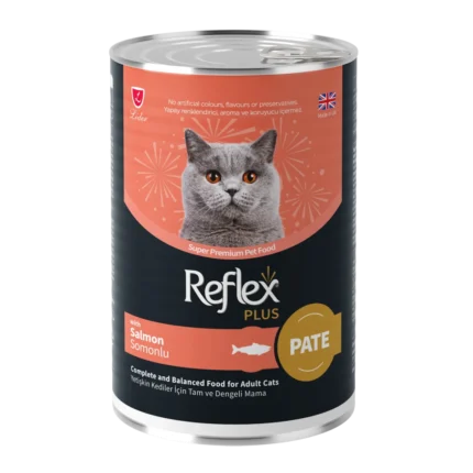 Reflex Plus Пастет за израснали котки със Сьомга 395гр.